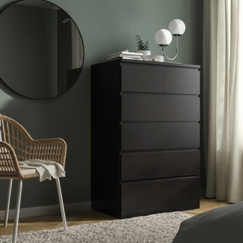 Ikea brown clearance malm dresser